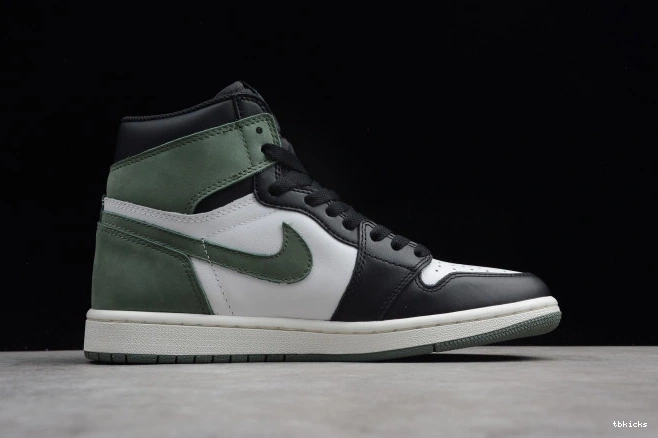 Cheap TBK OG High Retro Jordan 1 Clay Air 555088-135 Green 0627